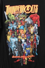 Thunderbolts New Avengers Mens Graphic Tee Short Sleeves Multisize NWOT
