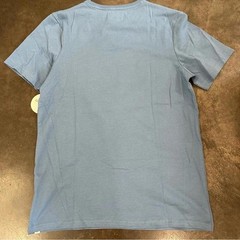 NWT Pact Organic Cotton Softspun One For All Crew Neck Tee Shirt M Coronet Blue