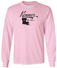 Kenner Louisiana T-Shirt Long Sleeve Graphic tee