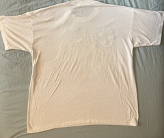 VINTAGE Sun Sportswear Couch commander White Single Stitch 90s dad army sports