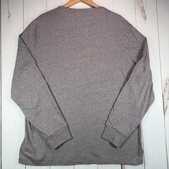 Polo Ralph Lauren Long Sleeve T-Shirt Mens XL Custom Slim Fit Gray NEW $69.50
