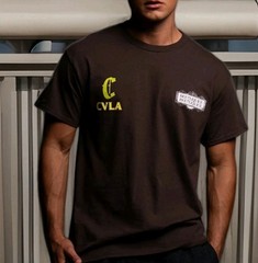 CVLA x Beetlejuice Astrid Mens Tee Dark Brown Size XL New With Tags