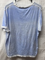 Patrick Assaraf Pima Cotton T-shirt size XL Cloudy Blur Color light weight