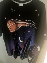 Champion Athletic Brand Graphic Basketball City ‘98 NYC T Shirt Size Medium