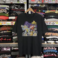 1994 Mighty Morphin Power Rangers Washed T-Shirt Black L