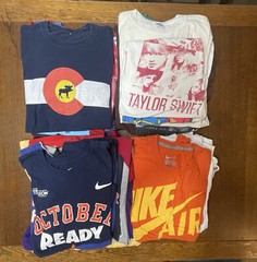 30 T-Shirt Tee Lot Wholesale Y2K Wear Resell Bundle Graphic Sport Band Movie euc