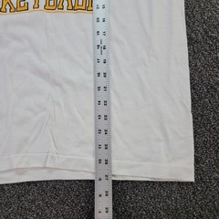 Vintage Louisa Muscatine IA High School Basketball Shirt XL White Single Stitch