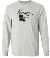 Kenner Louisiana T-Shirt Long Sleeve Graphic tee