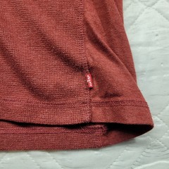 Levis burgundy long sleeve thermal shirt size XL