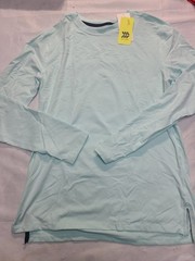 Men’s Long Sleeve Performance T-Shirt All in Motion Mint Green Size XL