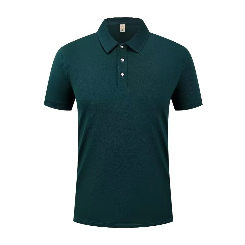 2026 Summer New Solid Color Polo Shirt for Male and Female Couples Business Fash