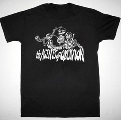 Agents of Oblivion Band Short Sleeve T Shirt Black All Size Gift Fan KK207