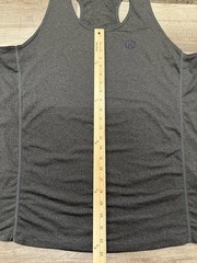 Mens XL Neleus Dry Fit Muscle Stringer Tank Top Gym Workout Exercise Gray