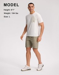 Men’s Quick Dry Shirts Anti-Odor Workout Athletic T-Shirts Lightweight Breath…