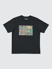 NARUTO UNIQLO Manga UT T-Shirts Shueisha 100th Black White From Japan New NWT