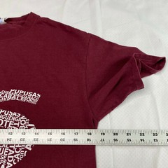 Port & Company T Shirt sz M Maroon El Salvador Crewneck Short Sleeve Streetwear