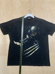 Vintage Y2K Wolverine Men’s T Shirt Marvel Mad Engine X-Men Black Size XXL