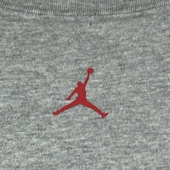 Nike Air Jordan Flight 23 Graphic T-Shirt Mens L Gray Short Sleeve Jumpman