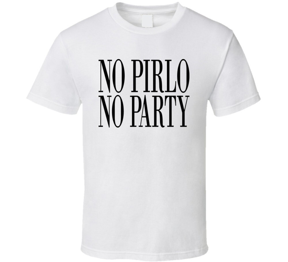 No Pirlo No Party Andrea Pirlo Italia Funny Soccer Futbol World Cup T Shirt