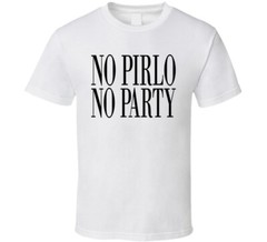 No Pirlo No Party Andrea Pirlo Italia Funny Soccer Futbol World Cup T Shirt