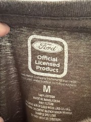 FORD BRONCO OFFICIAL LICENSED MERCHANDISE, Brown Short Sleeve T-shirt, Size