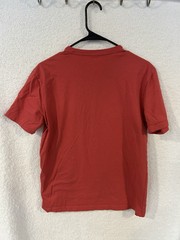 AMERICAN EAGLE Graphic Short Sleeve T-Shirt Size Small Maroon USA 1977