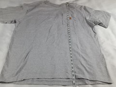 Carhartt Men’s XL Original Fit Gray Short Sleeve Pocket Work Tee T-Shirt