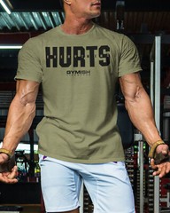 005. Everything Hurts Funny Workout Gym T-Shirt for Men