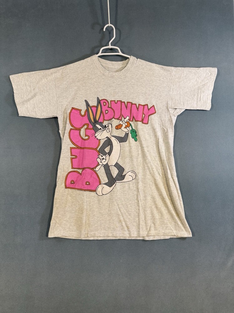 Vintage 90’s Bugs Bunny College Ware Sleepshirt Graphic Print Looney Tunes