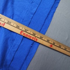 Vintage Hanes Shirt Mens XL Heavyweight 50/50 Single Stitch 90s Retro Blue