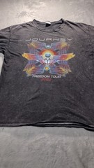Journey Freedom Tour 2022 Black Short Sleeve TShirt Size L
