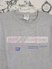 Gildan Heavy Cotton “Hope Starts With Me” American Cancer Society Long Sleeve T-