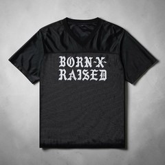 Born X Raised Los Angeles Football Mesh Jersey Black XL Brand New Deadstock
