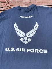 US Air Force Logo Military Shirt Large