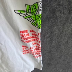 Nike Air Jordan Shirt Men Medium White Graphic Short Sleeve Crew Neck Tee