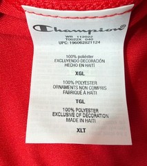 Champion Double Dry Shirt Mens XLT Authentic Athleticwear Red
