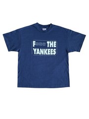 Vintage 90’s F*** The Yankees Graphic Short Sleeved Single Stitch T-Shirt Size L