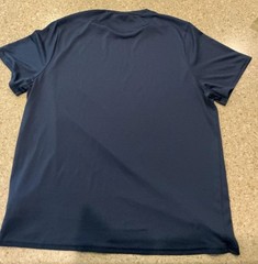 Gym Shark Men’s T-Shark Navy Size Large But Runs Small