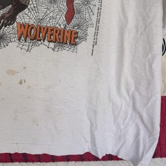 Size XXL – Vintage 1990 Spider-man Wolverine Shirt Comic 49 Single Stitch