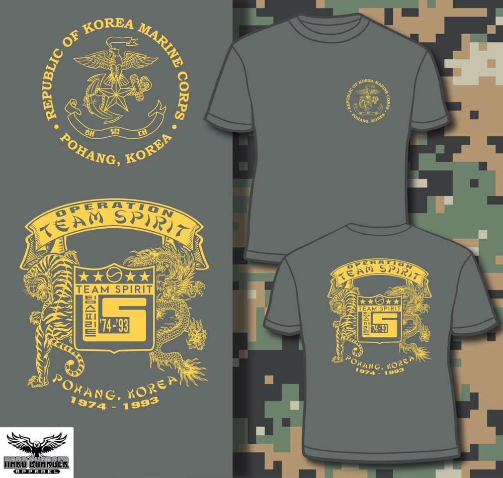 Operation Team Spirit ROK Marines Republic of Korea T-shirt