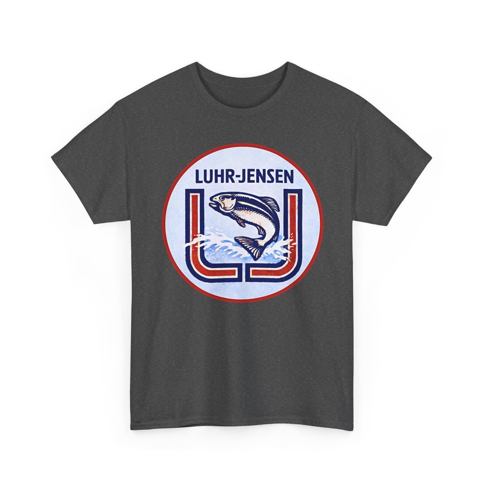 Luhr-Jensen Vintage Fishing Lure Collector Tackle Lures Spoons Retro T-Shirt