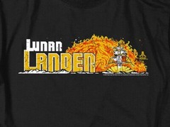 Atari Games “Lunar Lander” Mens Unisex T-shirt -Available in Sm to 6x -new
