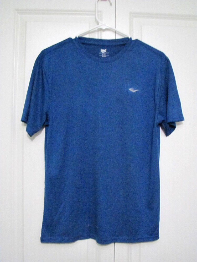 PRE-OWNED MEN’S SIZE S BLUE EVERLAST S/S PULLOVER SHIRT