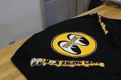 Men’s Mooneyes Moon Equipped Black Long Sleeve T-Shirt Racing Cams TM112BK