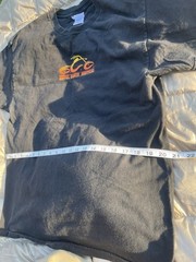 Vintage Y2K Orange County Choppers OCC Faded Flame Shirt Motorcycle Biker L USA
