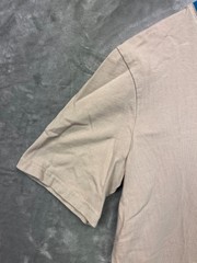 Champion T-Shirt Embroidered Logo Ribbed Collar Crew Neck Size M