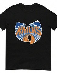 🔥 2026 NEW YORK KNICKS – WU-TANG TEAM TEE TSHIRT BASKETBALL FAN GIFT HIP HOP 🔥