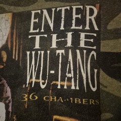Rare Wu-Tang Mitchell & Ness 36 Chambers Camo T Shirt Men’s Sz XL