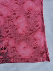 Vintage Levi’s Custom Bleach Art Skull T-Shirt XL Upcycled Hand Painted
