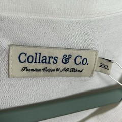 Collars & Co T-Shirt Men 2XL White Cotton Silk Luxury Lucca Tee Minimalist NWT